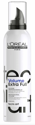 LOreal Professionnel Tecni.Art Full Volume Extra Strong Hold Mousse, 250ml